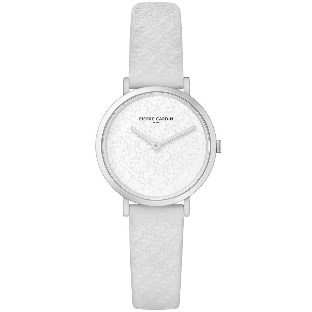 Pierre Cardin White Women Watch